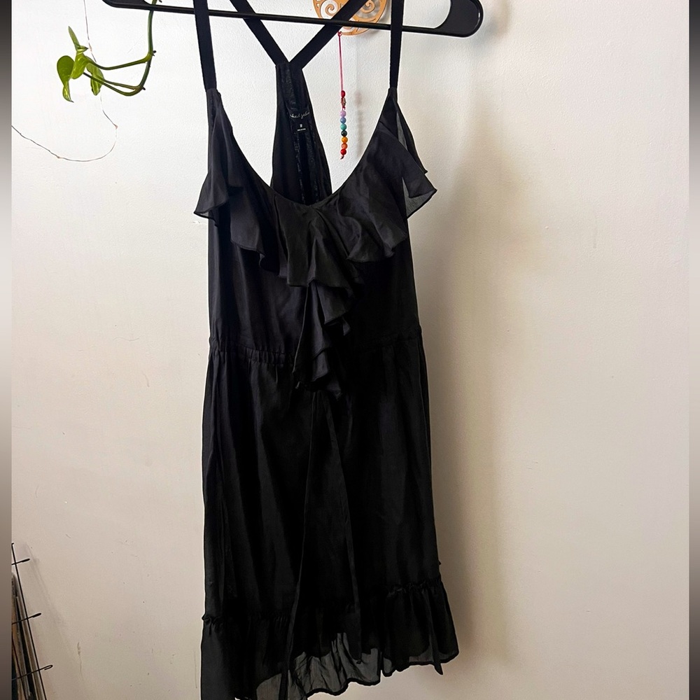 Naked Zebra Black Mini Dress